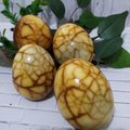 Cooksnap dari Dini Saraswati untuk resep Telur Pindang Marmer / Batik