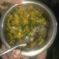 namrita का कुकस्नैप जब उन्होंने मूली की भाजी (MOOLI KI BHAJI RECIPE IN HINDI) बनाया था।