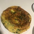 El cooksnap de vanesaleja cuando hizo Tortilla de espinacas baby y jamón serrano.