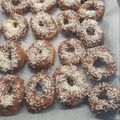 Cooksnap από Panagiota Papageorgiou στη συνταγή Ντόνατς με σοκολάτα και τρούφα