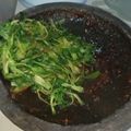 Cooksnap dari Umi Dzar untuk resep Lotek kangkung khas comal