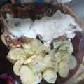 El cooksnap de Karitho Bella cuando hizo Salsa Blanca .