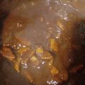 El cooksnap de Alejandra Apreza cuando hizo Bistec de Res en Chile Pasilla.