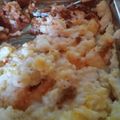 El cooksnap de Gabriela Martusciello cuando hizo Pastel de carne, papa y salsa blanca.