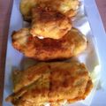 El cooksnap de Irene-Guirao cuando hizo Pechuga de pollo rellena de jamón york y queso roquefort.