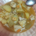 El cooksnap de Manuel Cordones Montero cuando hizo Patatas con judías verdes, gambas y pescado.