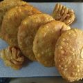 Dipika Bhalla's cooksnap of when they made Aalu Pyaj Ki Kachori.