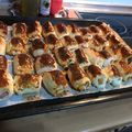 El cooksnap de David Ramirez Nava cuando hizo Saladitos de hojaldre de pesto rojo y pavo cocido.