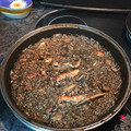 El cooksnap de Maria Belen Raya Fernandez cuando hizo Arroz negro con sepia.