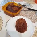 El cooksnap de Cecilia del Blanco cuando hizo Mug cake de chocolate (torta en vaso).