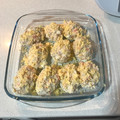 El cooksnap de Miriam cuando hizo Huevos rellenos de gambas y surimi.