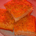 El cooksnap de Andrea Hernández cuando hizo Focaccia fácil.