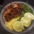 Mahrukh Toor's cooksnap of when they made Bhagari Piyaz(fried onion).