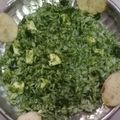 Falguni Shah's cooksnap of when they made ગ્રીન પુલાવ(green pulav recipe in Gujarati).