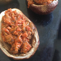 El cooksnap de Sara PA cuando hizo Berenjenas rellenas de atún.