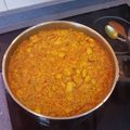 El cooksnap de José E. cuando hizo Paella Mixta (Señoret).