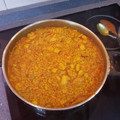 El cooksnap de José E. cuando hizo Paella Mixta (Señoret).