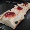 El cooksnap de Hernan Molinero cuando hizo CHIMICHANGA DE POLLO CON NATA AGRIA Y GUACAMOLE ACOMPAÑADA DE ENSALADA MEJICANA.