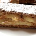 El cooksnap de Pirulina cuando hizo Milhojas con crema pastelera y frutillas.