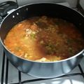 El cooksnap de María Eugenia Aizcorbe cuando hizo Arroz con pollo clásico.