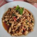 Cooksnap dari lina NH untuk resep Pad krapao gai (ผัดกระเพราไก่) - tumis ayam kemangi Thailand