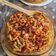 El cooksnap de IVJ89 cuando hizo Pasta de lentejas rojas con salsa de queso feta y tomates cherry.