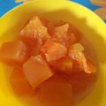 El cooksnap de Analia cuando hizo Zapallo en almíbar, los de la abuela !!!!.