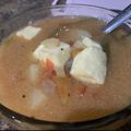 El cooksnap de Faviola Chavez Ramos cuando hizo Caldo de queso estilo Sonora.