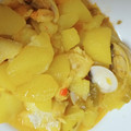 El cooksnap de Merche MR cuando hizo Caldeirada de bacalao.