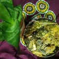 Sukla Sil's cooksnap of when they made ইলিশমাছের মাথা দিয়ে পুঁইশাক চচ্চড়ি(puishak chocchori recipe in Bengali).