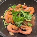 รูป Cooksnap ของ Lookmoo เมื่อเขาทำ กุ้งอบวุ้นเส้นในกระทะ ง่ายมาก