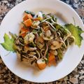 El cooksnap de Selena Grimes Rodriguez cuando hizo Espárragos trigueros palitos de mar y gulas.