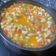 El cooksnap de Andrea Beltrán cuando hizo Garbanzos con gambas.