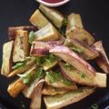 Leena Mehta का कुकस्नैप जब उन्होंने शकरकंद फ्राईज (Shakarkand fries recipe in hindi) बनाया था।