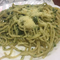 El cooksnap de Mary Gomezz cuando hizo Espaguetis con Pesto.