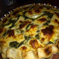 El cooksnap de Emilse Elizabeth cuando hizo Tarta de acelga, calabaza, jamón y queso.