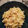 El cooksnap de Eva cuando hizo Pasta para Fideuà a la carbonara con gambas.