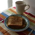 Aditi Tyagi का कुकस्नैप जब उन्होंने सैंडविच (Sandwich recipe in hindi) बनाया था।