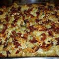 landonkc816's cooksnap of when they made Bacon Chicken Alfredo Bake.