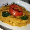 Tharwani Manali का कुकस्नैप जब उन्होंने अंडे आलू का भरता(ande aloo ka bharta recipe in hindi) बनाया था।