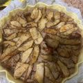 El cooksnap de Cristina cuando hizo Kuchen manzana nuez con sazón de Janny.