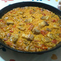 El cooksnap de Ricardo Esparza cuando hizo Paella valenciana.