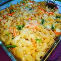 Sayantani Ray's cooksnap of when they made বেকড চীজি পাস্তা (baked cheesy pasta recipe in Bengali).