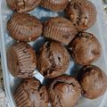 El cooksnap de Rocio Andrea Louys cuando hizo Muffins de banana 🍌 con chispas de chocolate 🍫.