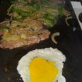 El cooksnap de Daniel Mareco cuando hizo Matambre a la pizza.