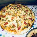 صورة من ❤️israa❤️، شاركها بعد تجربة وصفة بيتزا بالخضار محشية عالاطراف 🍕🧀