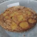 El cooksnap de Gloria Cabali cuando hizo Torta de manzana invertida.