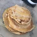 El cooksnap de camila cuando hizo Panqueques de avena.