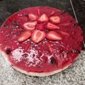 El cooksnap de Teffa cuando hizo Cheesecake de frutos rojos sin horno.