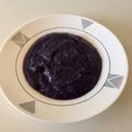 El cooksnap de Alicita cuando hizo Crema de lombarda con manzana.